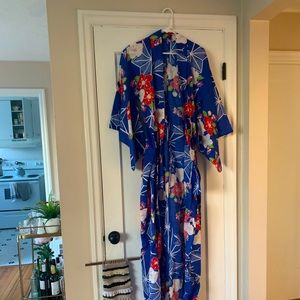 Cotton Japanese Kimono (yukata) Bought in Kyoto